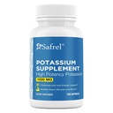 Safel Draslík Supplement, 1020 mg, 120 Servings, 240 Vegeterian Kapsle, Non- GMO, Gluten Free, Made in USA