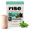 Rise Grass- Fed syrovátkový protein prášek - Mátová čokoláda 124; 25g protein žádné umělé vůně, barvy, nebo konzervační přísady - Cukr zdarma, gluten- zdarma, Soy zdarma (2,4 kg)
