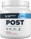 Transparentní Labs Post - Post- Workout Recovery Muscle Builder s L- Glutamin, Beta- Alanin a BetaPure Betaine Anhydious for Muscle Recovery and Muscle Building - 30 Servings, Strawberry Lemonade