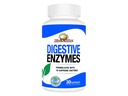 Rise- N- Shine Digestive Enzymy s Probiotika, Bromelain, Lipáza, Papain, Laktáza & Více - Gut doplněk zdraví pro ženy a muže - 30 Kapsle