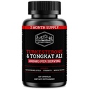 Black Forest Turkesterone Tongkat Ali dodatek 1000mg per Serving (Max Purity 95%) Turkesterone dodatek pro muže (Tongkat Ali pro muže Longjack 200: 1) Podobné Tongkat Ali Fadogia Agrestis