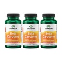 Swanson Beta- karoten Vitamin A 25000 IU Kožní oční imunitní systém Zdraví Antioxidant Podpora 7500 mcg 300 Softgels Počet (3 balení)