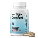 Vertigo Relief Dodatek 1750mg, 90 Kapsle - Přírodní podpora pro nevolnosti pohybu, závratě, tinnitus, migrény, vnitřní ušní bilance (balení po 1)