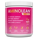 RSP NUTRION AminoLean Pre Workout, Čistá energie bez Jitters, Tingles nebo Crash, Vegan Friendly s přidanými biotin pro vlasy, kůže, hřebíky, Berry Elixir, 30 Služeb