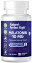 Nature 's Perfect Night CLAS124; Melatonin 10mg CLAS124; 180 Quick Disolute Tablety CLAS124; Natural MixBerry Flavor CLAS124; High Potency CLAS124; Cukr zdarma CLAS124; Vegan CLAS124; Gluten Free CLAS124; Velikost hodnoty