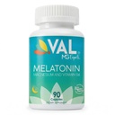 VAL Mg Experti Melatonin 3mg s vitaminem B6 a hořčíkem 124; 90denní zásoba 124; Podpora spánku a zdravý cirkadiánní rytmus 124; non- GMO, gluten- free, antioxidant vzorec