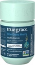 True Grace Jeden denní mužský Multivitamin fermentované minerály, organické adaptogeny a houby Celé tělo bilance imunitní, Vytrvalost, Kostní a srdeční podpora - Non- GMO, gluten zdarma - 30 Vegan Tablety