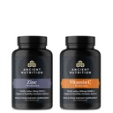 Starověký nutriční zinek 30 Počet + Vitamin C (60 Počet)