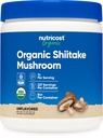 Nutricost Organic Shiitake Houba Powroom 8oz - 100% Organic Certified, Gluten Free, Non- GMO