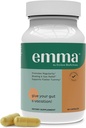 Emma Gut Zdraví - Plyn a Bloating Relief, zácpa, Leaky Gut opravy - Gut Cleanse & Obnovit Digestion - Regulovat Bowel Hnutí. Probiotika a laxativní alternativa, 60 Kapsle