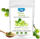 One Planet Nutrition Nano Amla Powder 8 oz (227 Servings), Amla Fruit Extract, High in Vitamin C for Collagen Production & Imunitation Support, Excipient- Free, Non- GMO, Vegan, gluten- Free