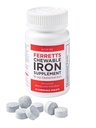 Ferretts Chewable Iron Supplement 18mg (Carbonyl Iron) - 60- denní dodávka Lemon- Lime Ochucené železné Chewables for Iron Deficiency - Gentle & Non- Constipating Iron Supplement Chewables (60ct.)