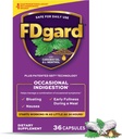 FDgard Gut doplněk zdraví, Nežití, Nausea & Bloating, Upset Žaludek, 36 Kapsle