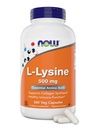 Nyní L- Lysin 500 mg, 360 Vegetariánských tobolek