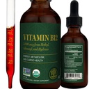 Globální hojení - Organický vitamin B12 5000 MCG Sublingvální tekutina - Methylkobalamin, Hydroxo Blend & More - Methylované kapky pro dospělé - Vegan, Non- GMO, VIT B12, doplněk vitaminů (2 Oz)