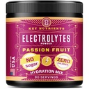KLÍČOVÉ NUTRIENTY Multivitamin Electrolytes Powder No Sugar - Delicious Passion Fruit Electrolyte Powder - Endurance & Energy Supplement - Hydration Powder - No Calories - 90 Servings - Made in USA
