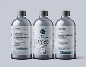 Železo - Premium Atomic Koloidní Železný dodatek pro energii a zdravou krevní podporu - Iontové řešení pro přírodní pohodu a vitalitu