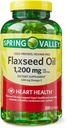 LLK Flaxseed Oil Softgels Dietní dodatek, 1200 mg, 200 Počet