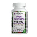 Vegan Multivitamin One- Daily (90 Vegových tablet). Kompletní výživová podpora pro plantanové, veganské nebo vegetariánské diety. 26 Essentials with High potency in B12 & D3.
