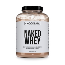 NAKED syrovátka doplněk prášek, čokoláda, GMO zdarma, Soy zdarma, gluten zdarma pomoc růst svalů a obnovy 60 Služeb, 5 Ib