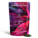 VITALITYbits - Organické míchané Spirulina & Chlorella Tablety - Řasy Superfood - Energie, Self Care, Beauty - Nahradit zelenou, doplňky, protein, Snacks - Vegan, Keto, Gluten zdarma - 1000 Tablet Bag