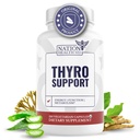 Thyro Support - doplněk štítné žlázy se selenem, Bladderwrack & Zinek - Zdraví štítné žlázy pro ženy a muže - Vegan, non GMO, Lepek zdarma - 120 Kapsle