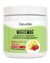 NaturalSlim Magicmag Čistá hořčík Citrát Powder Stress, Zácpa, Muscle, Heart Health, and Sleep Support Appendix 124; Raspberry Lemon Magnesium - 8oz Drink Mix (Solo)