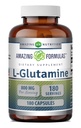 Amazing Applicas L-glutamin Amino Acid Dodatek 124; 800 Mg Per Serving Applications 124; 180 Kapsle 124; Non-GMO Application 124; Gluten Free Application 124; Made in USA