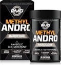 PMD Methyl Andro Hardcore - Podpora Testosteron pro Lean Muscle & Strength Gains-Weightlift a Workout Appendance- Dietní dodatek (90 Kapsle)