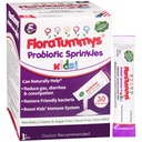 FloraTummys Probiotika pro děti: 30 Chuť-Free Powder Packets, Free of Food Alergens, Non-Dairy, Gluten Free, Cukr Free, Non-GMO, Vegan
