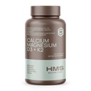 Vápník, hořčík, Vitamíny D3 + K2 pro zdraví kostí, imunitní podpora, Kosti a zuby doplněk vápníku pro ženy a muže, Non- GMO, gluten- free, 120 Kapsle