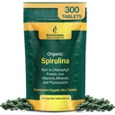 Biogenesis Organic Spirulina Mini tablety - 300 Počet (200 mg) 124; Australian Grown Blue- Green Řasy 124; Bohaté na fykocyanin, Chlorofyl & B Vitamíny 124; Podporuje Daily Energy & Immunity 124; Vegan Mini Tabs