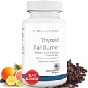 Dr. Westin Childs Thyroid Fat Burner - rychle působící termogenní doplněk hubnutí pro ženy s hypotyreózou, Hashimoto & Hypertyreóza pro Waist Trimming, Bloating, 30 Služebnictví