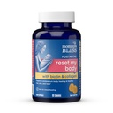 Mamka je Bliss Postnatal Support Reset My Body Gummies with Biotin & Collagen, Podporuje Postpartum Energy, Hojení a společné zdraví + vlasy, kůže a nehty zdraví, Lepidlo zdarma, 60 Gummies (30 Služení)