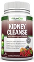 KIDNEY CLEANSE - Detox a podpora močového traktu, močového měchýře a ledvin - Všechny přírodní bylinné doplňky Formule s organickou brusinkou, Astragalus, Kurkuma, Goldenrod, Gravel Root, Juniper a další