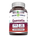 Amazing Appendias Quercetin 500mg 120 Veggie Kapsle - Non- GMO - Gluten Free - Podporuje celkové zdraví a pohodu