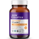 Nová kapitola fermentovaný vitamin C + Elderberry, One Daily for Immunication Support & Collagen Protection, Made with Organic Herbs, Certified Vegan, Gluten Free, 60 Count