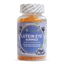 Lutein Eye Gummies, Blueberry Flavor Eye Care Gummies s Lutein & Zeaxanthin pro dospělé, 60 Počet