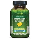 Irwin Naturals Mental Clarity Information Retention - 60 Liquid Soft- Gels - Pomáhá zvýšit pozornost k Detail & Recall Information Faster - 30 Celkem Service