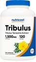 Nutricost Tribulus Terrestris Extract 1500mg, 240 Kapsle - 45% Saponiny, 120 Služeb, Non- GMO, gluten zdarma