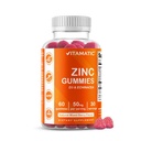 Vitamatic Zinek 50 mg Gummies - 60 Veganských Gummies gluten zdarma - Zdravá imunitní podpora pro dospělé, muže a ženy