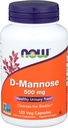 Foods D- Mannose, 120 Caps 500 mg (balení po 3)