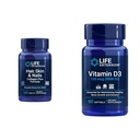 Life Extension Hair, Skin & Nails Collagen Plus Formule s vitaminem D3 5000 IU - Promotes Collagen, Keratin, Bone, Brain, Imunity & Nail Health - 120 Počet & 60 Softgels