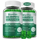 Sugar Free Chlorofyl Gummies - s nefiltrovaným ACV & Vitamin C CB12 - Energy Boost, Imunity & Digestion Support, Natural Deodorant, Péče o pleť - Vegan, Non- GMO - 120 Gummies