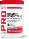 GNC Pro Performance Creatine Monohydrát Prášek pro ženy a muže, 5g Creatine Per Serving, Muscle Building, Energy Production, Vytrvalost, Výkon, 100 Služeb