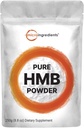 Mikro ingredience čistý HMB prášek, 250 Grams, Výkonně podporuje Muscle Stamina, Vytrvalost a síla, Žádné GMO a Vegan Friendly