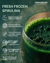 Spirulina Cubes - High Protein, Vitamin- Rich Superfood with Natural Flavor - Vegan, gluten- Free Nutrient Powerhouse Spirulina Pous for Smoothies (1.680, Kilograms)