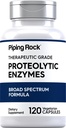 Piping Rock Proteolytic Enzymes Dodatek 124; 120 Kapsle 124; Broad Spectrum Komplex 124; Vegetarian, Non- GMO, gluten zdarma