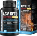 ACV Keto doplňky, Matky jablečný ocet (1455 Mg) pilulky pro metabolismus a podporu appetite, THERMO ACV Keto pilulky pro hubnutí a břicho tuk, dospělé hubnutí kapsle pro ženy