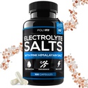 Polyfit Electrolyte Salts - 100 Salt Pills - Elektrolyty Náhradní solné tablety pro běžce - Dodatek pro rychlou hydrataci, zotavení a vytrvalost